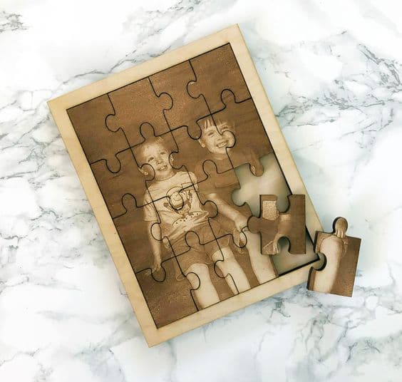 Personalized Family Heirloom Recipe Box & Monogram Board Set