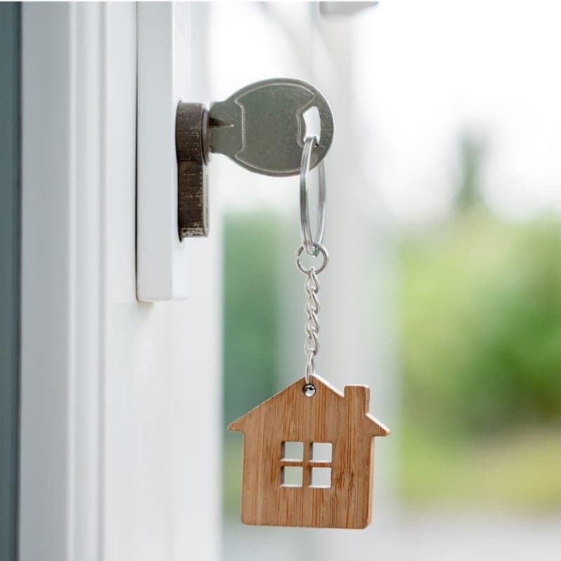 Cozy Cottage Family Key Holder with Silhouette Charms thumb 1