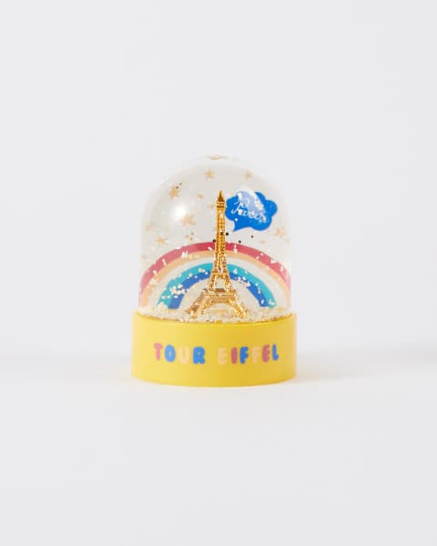 Sunshine Yellow Mini Snow Globe - RAINBOW COLLECTION